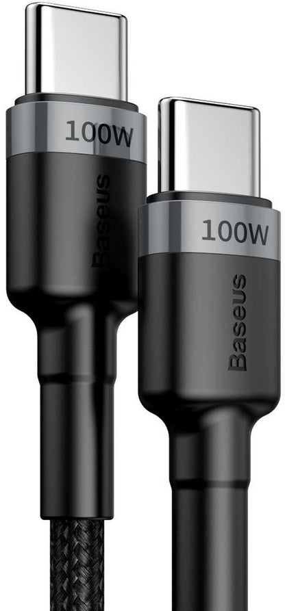 🔌 Baseus USB-C Cable 200cm Black - USB-C to USB-C | Fast Data Transfer | Universal | Long