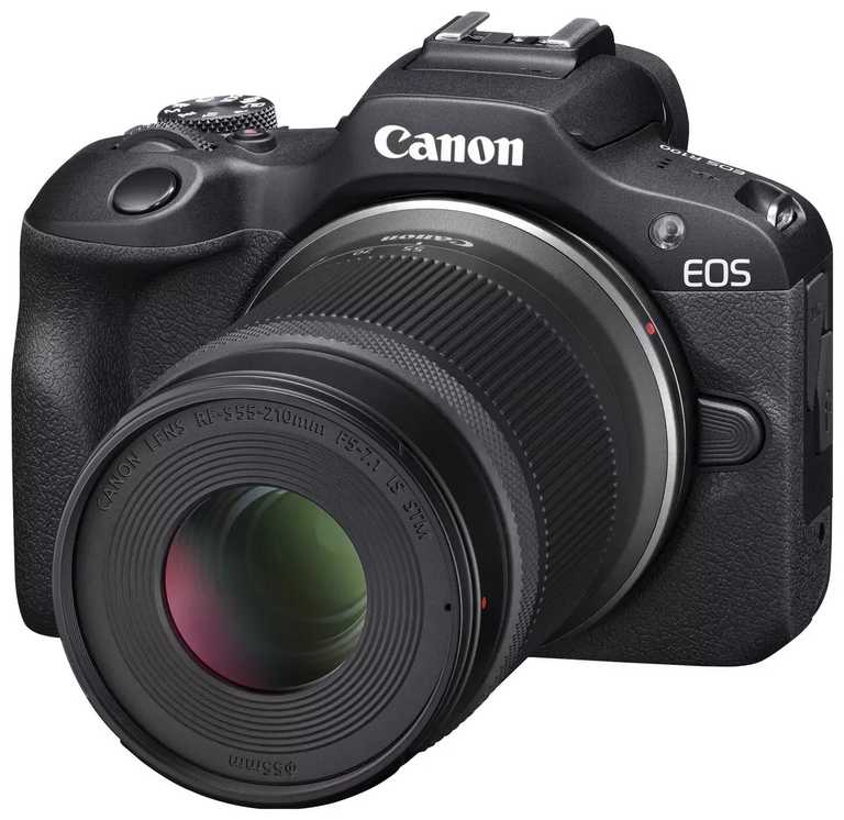 Canon EOS R100 Beveidroninis Fotoaparatas - 24.1MP + 2 Objektyvai Komplektas