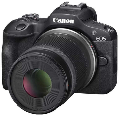 Canon EOS R100 Beveidroninis Fotoaparatas - 24.1MP + 2 Objektyvai Komplektas