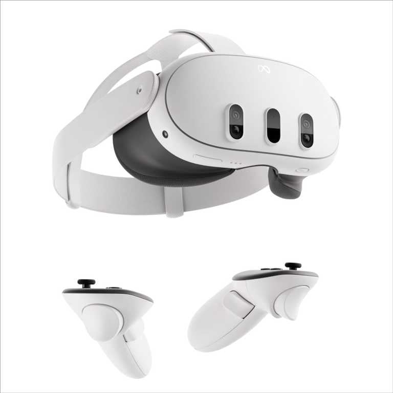 Okulary VR Meta Quest 3 512 GB – okulary wirtualnej rzeczywistości z 2 bezprzewodowymi kontrolerami