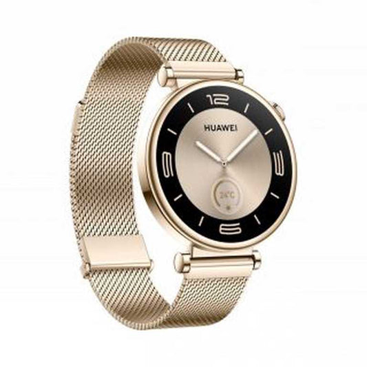 🏆 Huawei Watch GT 4 Aurora-B19M Aukso - Premium Išmanusis Laikrodis | TruSeen™ 5.5+ | 32GB | HarmonyOS 4.0 | GPS