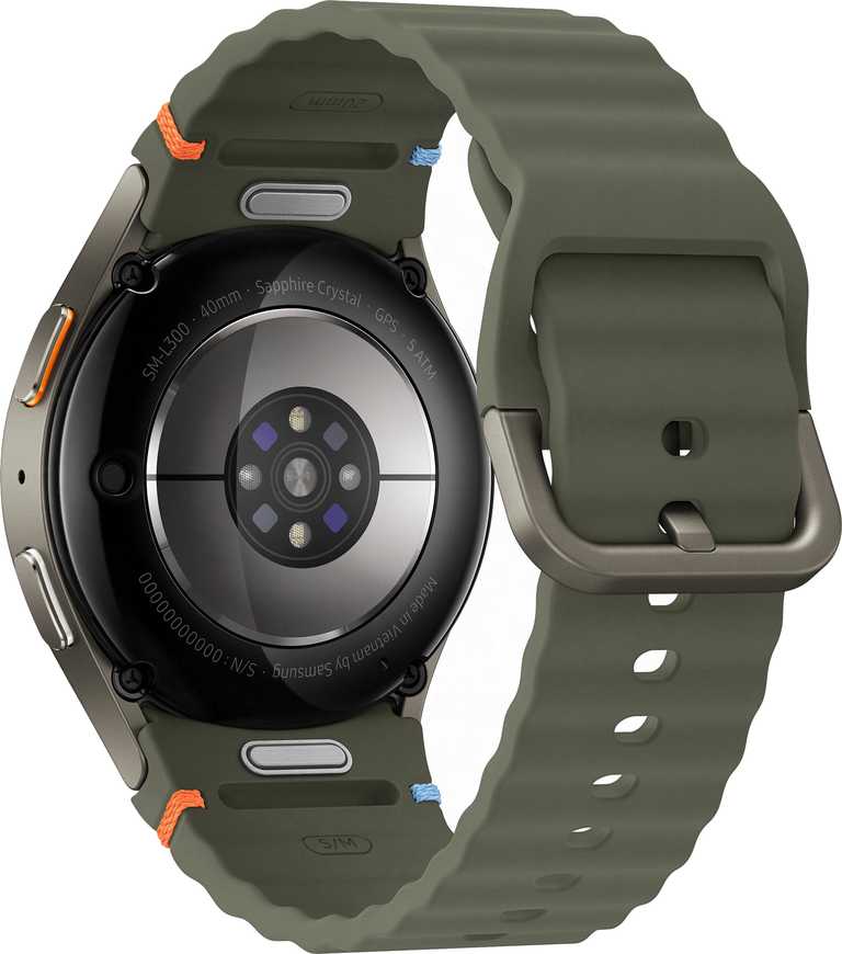 Samsung Galaxy Watch 7 40mm kreminis - AMOLED, Bluetooth 5.3, 32GB
