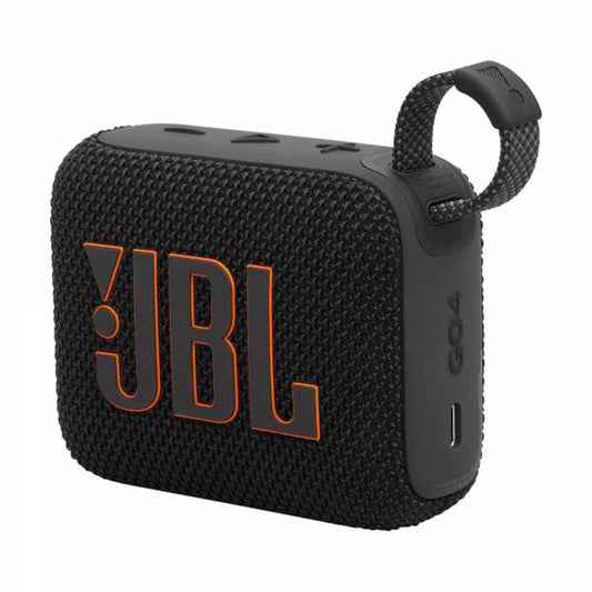 Belaidė kolonėlė JBL GO 4 – Juoda, Kompaktiška ir Atspari!