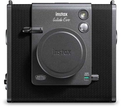 Fujifilm Wide Evo Instant Camera - Black Hybrid Instax Wide