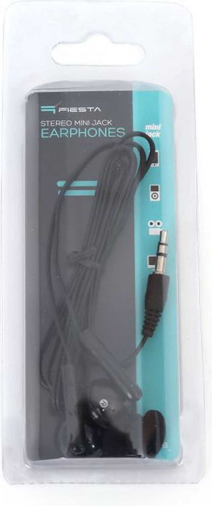 Wired headphones Fiesta XT6163, black