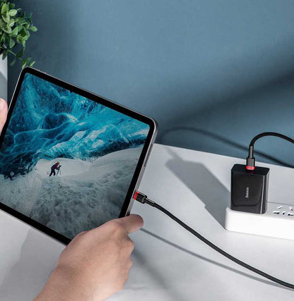 🔌 Baseus USB-C Cable 200cm Black - USB-C to USB-C | Fast Data Transfer | Universal | Long