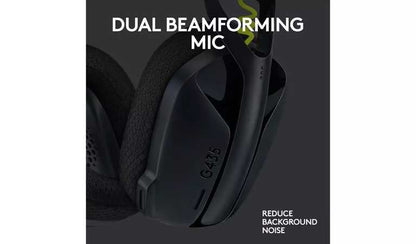 Logitech G435 belaidės žaidimų ausinės – „LIGHTSPEED“