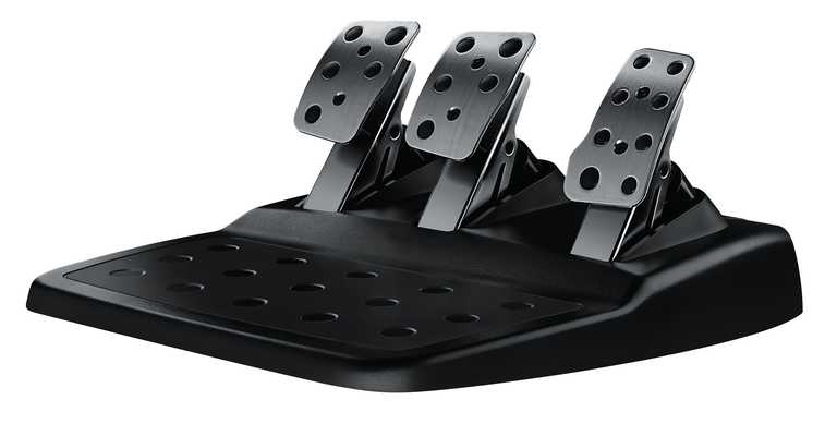 Logitech G29 sacīkšu spēļu stūre PS4/PC — spēka atgriezeniskā saite ar pedāļiem