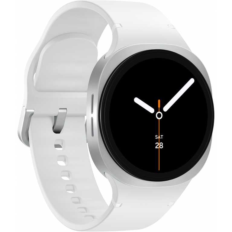 Samsung Galaxy Watch 8 BT 40mm Sidabro spalvos išmanusis laikrodis
