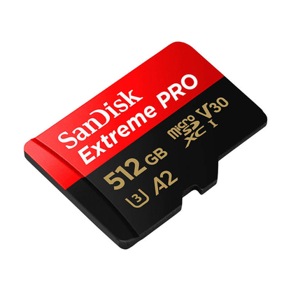 💾 SanDisk Extreme PRO MicroSD 512GB - 200MB/s | 140MB/s | QuickFlow | 4K UHD | A2 U3 V30 | Profesionāļiem
