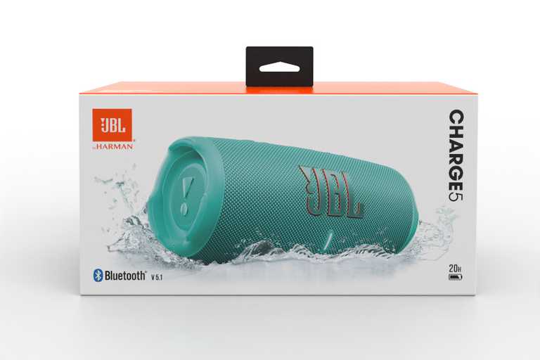 JBL Charge 5 belaidė kolonėlė, 40 W, IP67