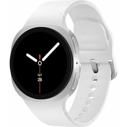 Samsung Galaxy Watch 8 BT 40mm Sidabro spalvos išmanusis laikrodis