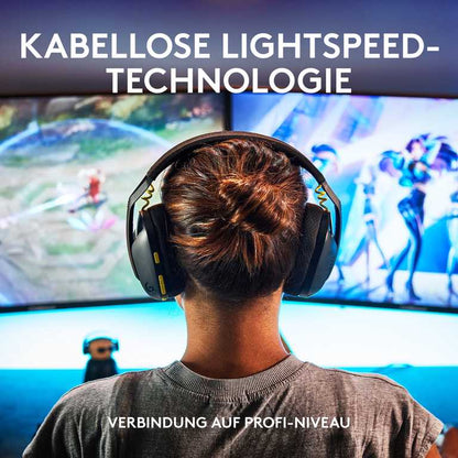 Logitech G435 belaidės žaidimų ausinės – „LIGHTSPEED“