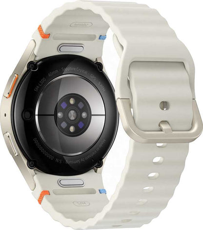 Samsung Galaxy Watch 7 40mm kreminis - AMOLED, Bluetooth 5.3, 32GB