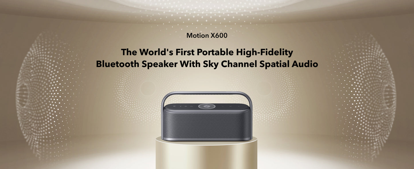 Anker Soundcore Motion X600 | Belaidė kolonėlė, 50 W, IPX7, juoda