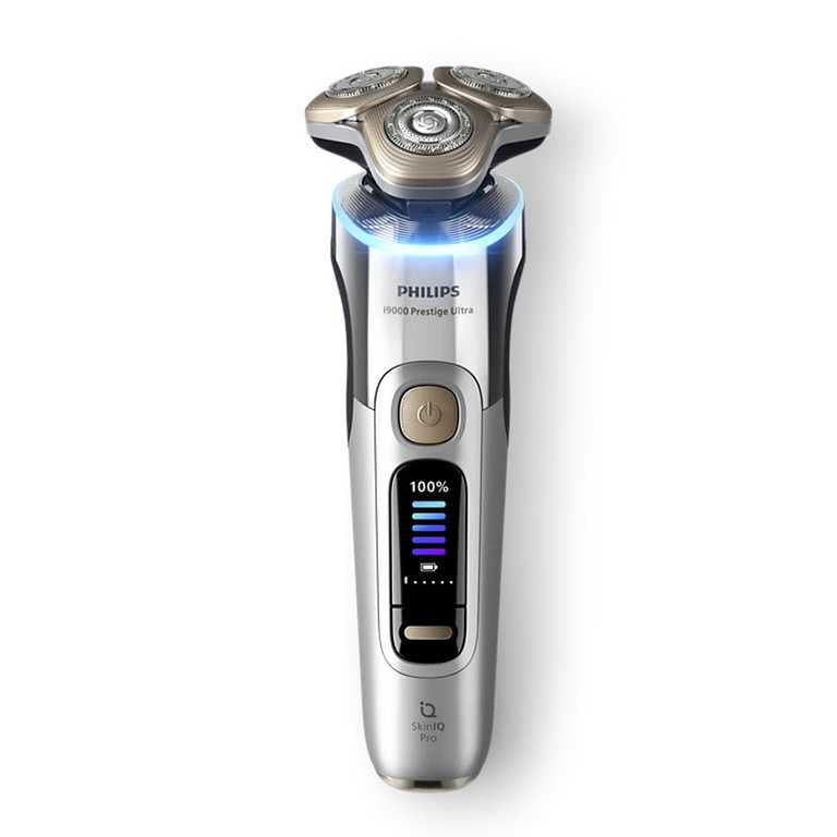 Philips i9000 Prestige Ultra XP9404/46 - Rotacinė Barzdaskutė su SkinIQ Pro