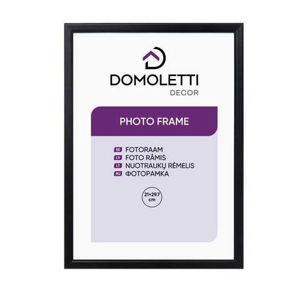 Photo frame Domoletti, 21 cm x 29.7 cm, black