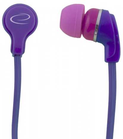 Wired headphones Esperanza Neon EH147, purple