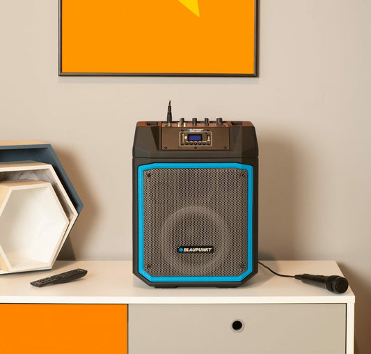 Blaupunkt MB06 | Belaidė kolonėlė su mikrofonu, karaokė, 500 W