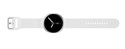 Samsung Galaxy Watch 8 BT 44mm sidabro - Wireless įkrovimas, 480x480