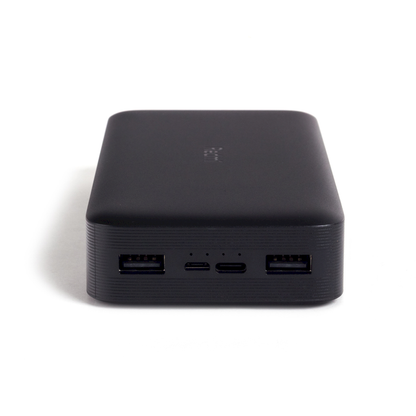 🔋 Xiaomi Redmi Power Bank 20000 mAh melns - 18W ātra uzlāde | 2 ierīces | 4 porti | Ceļojumiem