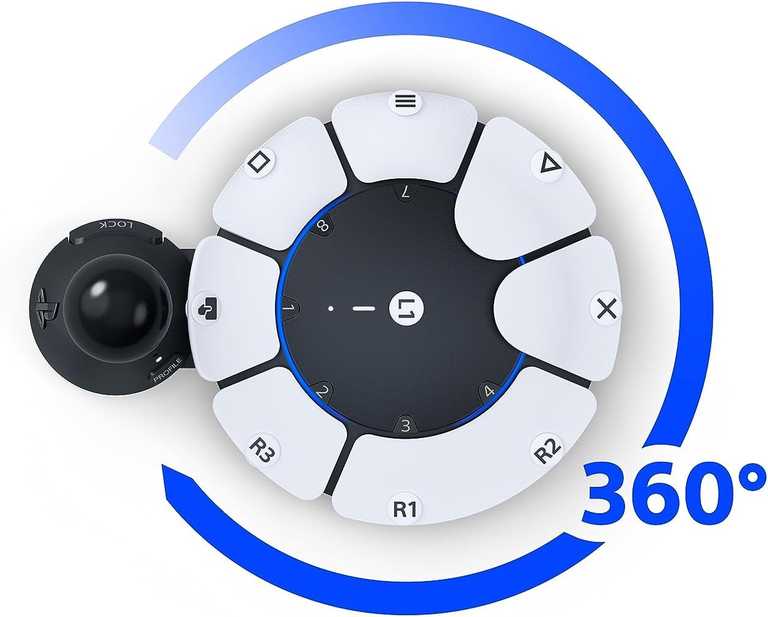 ♿ Sony ACCESS Controller PS5 spēlētājiem ar invaliditāti — pielāgojams | 30 profili | 4 porti | universāls