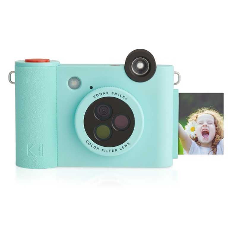 Kodak Smile 2x3 hibrīdkamera - 3 krāsu LCD ekrāns ar pašlīmējošām izdrukām