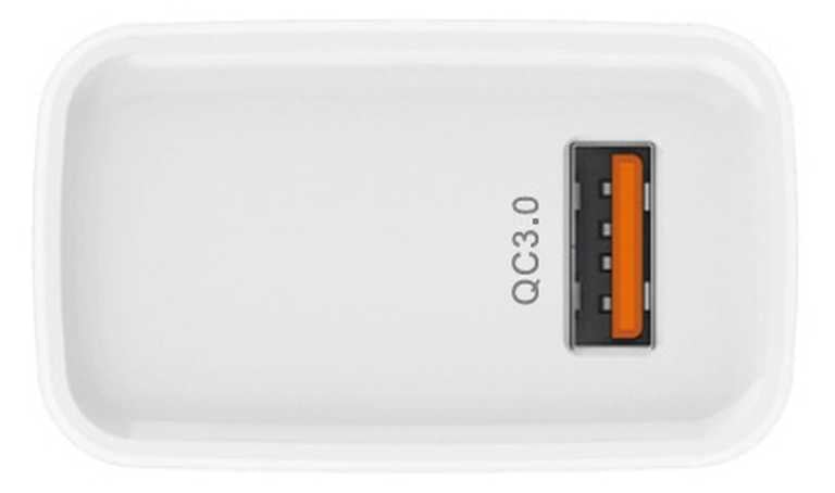 ⚡ Standardowa ładowarka do telefonu GT-RJ334 18 W, biała – USB | Klasyczne rozwiązanie | Niezawodna