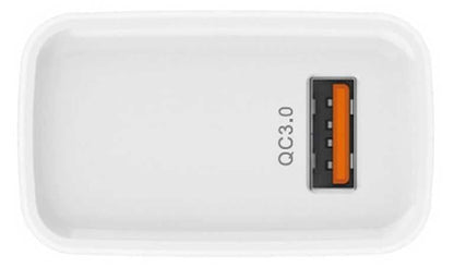 ⚡ Standardowa ładowarka do telefonu GT-RJ334 18 W, biała – USB | Klasyczne rozwiązanie | Niezawodna