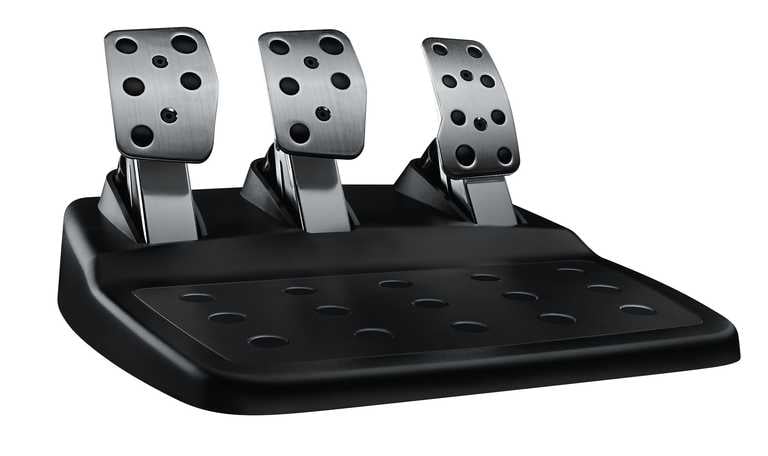 Logitech G29 sacīkšu spēļu stūre PS4/PC — spēka atgriezeniskā saite ar pedāļiem
