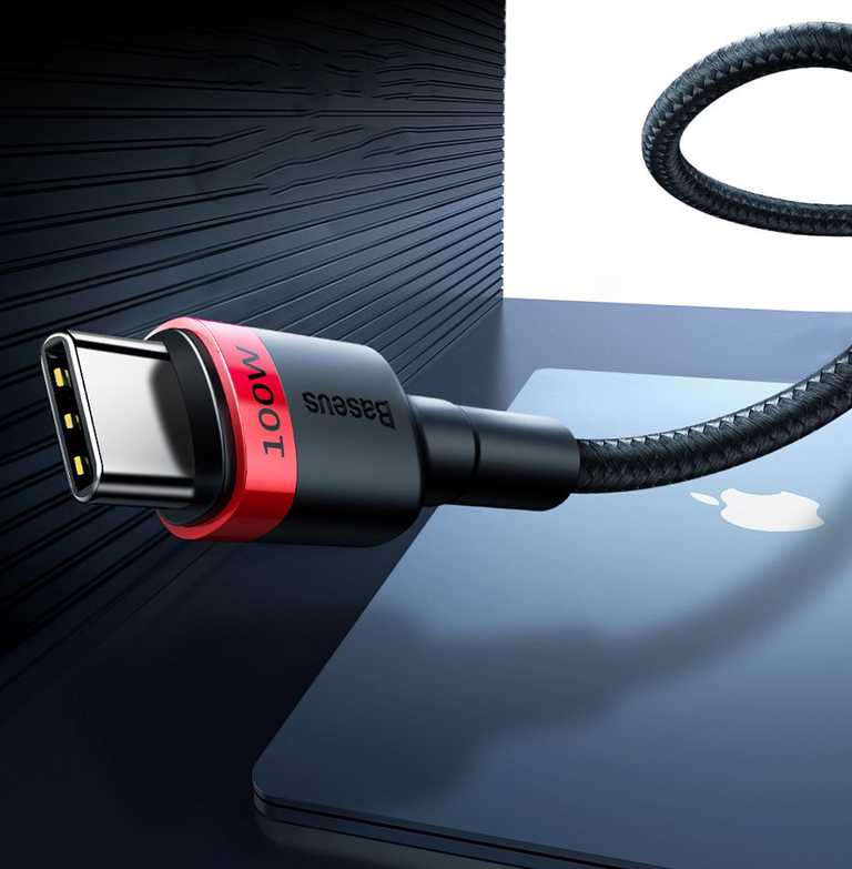 🔌 Baseus USB-C Cable 200cm Black - USB-C to USB-C | Fast Data Transfer | Universal | Long