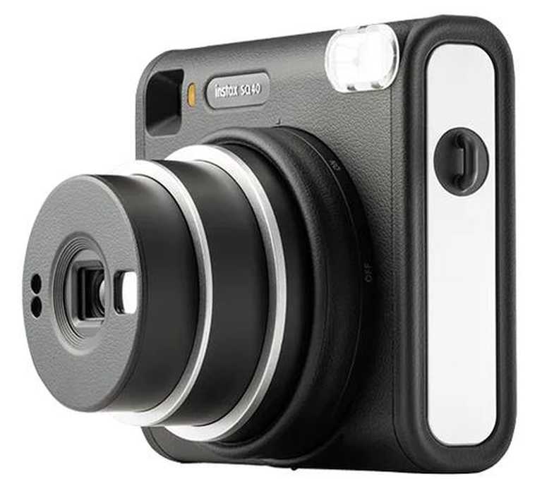 Fujifilm Instax Square SQ40 Instant Camera - Retro Style Black Model 📸