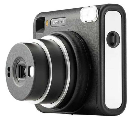 Fujifilm Instax Square SQ40 Instant Camera - Retro Style Black Model 📸