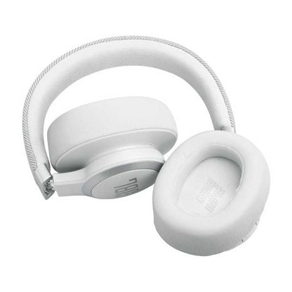 JBL Live 770NC bezvadu austiņas, melnas — patiesa adaptīvā trokšņu slāpēšana un 65 stundu akumulatora darbības laiks