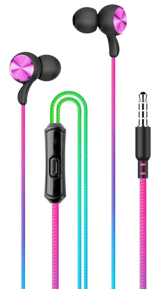Wired headphones Setty SPD-J-313 Rainbow