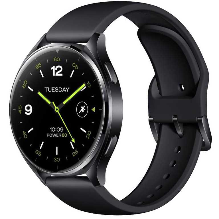 ⚡ Xiaomi Watch 2 Black - Wear OS Smartwatch | Snapdragon W5+ | 1.43" AMOLED | Google Play | NFC