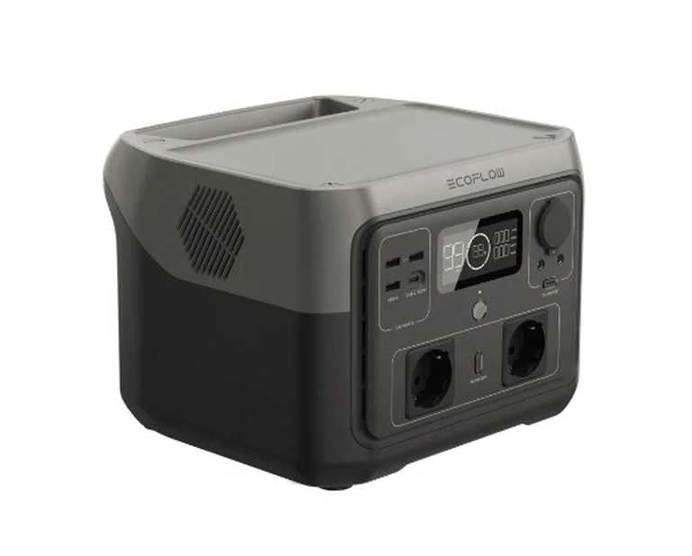 ⚡ Przenośna stacja zasilania EcoFlow RIVER 2 Max | 512 Wh | 500 W | LiFePO4 | 1 godz. ładowania | 9 urządzeń