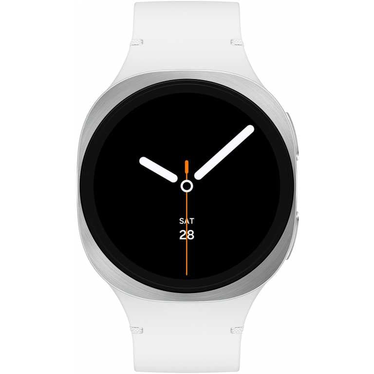 Samsung Galaxy Watch 8 BT 40mm Sidabro spalvos išmanusis laikrodis