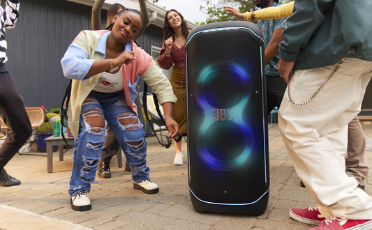 JBL PartyBox Ultimate Garso Sistema, 1100 W | Vakarėlių kolonėlė su šviesos efektais ir Wi-Fi