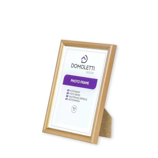 Photo frame Domoletti, 15 cm x 21 cm, gold/light brown