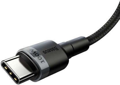 🔌 Baseus USB-C Cable 200cm Black - USB-C to USB-C | Fast Data Transfer | Universal | Long