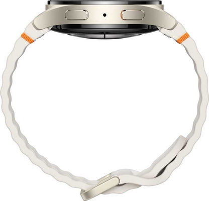🌸 Samsung Galaxy Watch 7 40mm BT Kreminė - Kompaktiškas Išmanusis Laikrodis | Wear OS 4 | 32GB | Super AMOLED