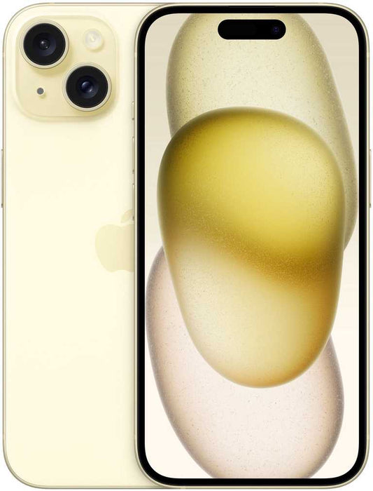 📱 Apple iPhone 15 128GB Geltona - Dynamic Island | 48MP Kamera | A16 Bionic | USB-C | Face ID