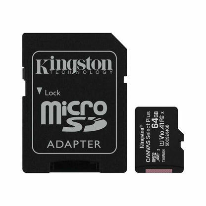 💾 Kingston Canvas Select Plus 256GB MicroSD - 100MB/s | A1 klase | Android optimizēta | Ar SD adapteri