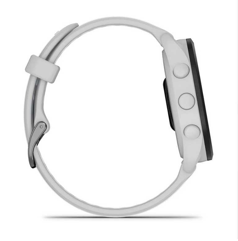 Garmin Forerunner 165 baltas bėgimo laikrodis - 11d baterija, GPS, termometras