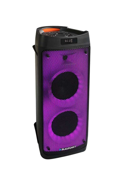 Blaupunkt PB06DB | 500 W galia, karaoke su 2 belaidžiais mikrofonais, LED šviesos