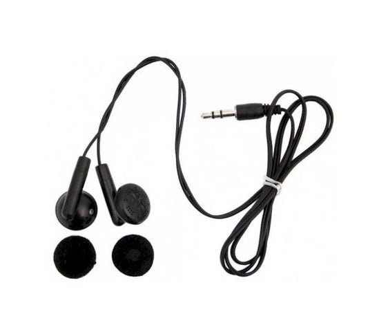 Wired headphones Fiesta XT6163, black