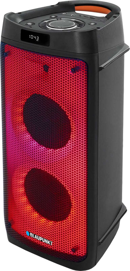 Blaupunkt PB06DB | 500 W galia, karaoke su 2 belaidžiais mikrofonais, LED šviesos