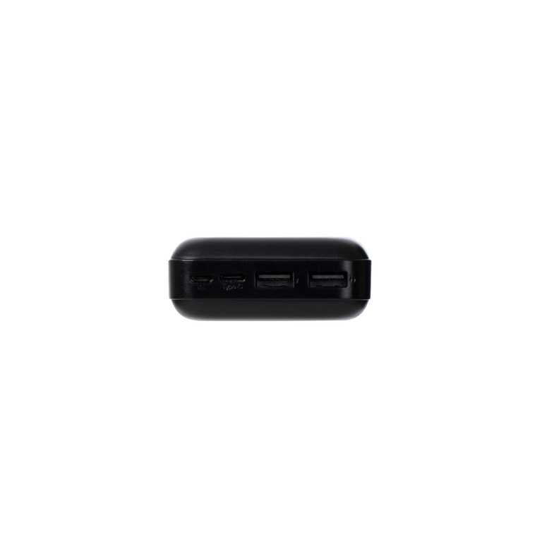 🔋 Standart PB68 Power Bank 20000 mAh 10W Melns - Personīgā strāvas kontaktligzda | 4 porti | LED indikators
