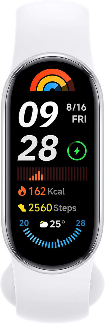 Xiaomi Band 9 viedpulkstenis - 21 dienas akumulatora darbības laiks, sirdsdarbības monitorings